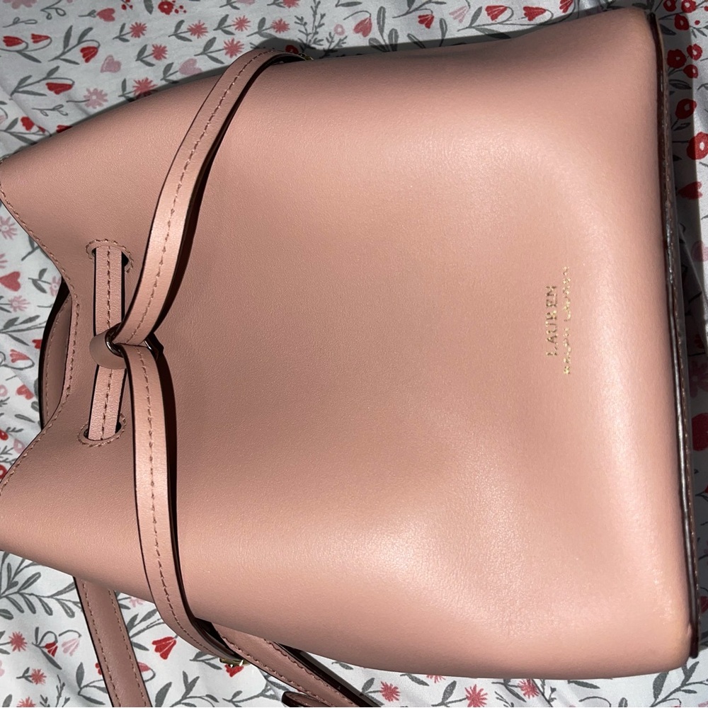 Ralph Lauren Drawstring crossbody purse